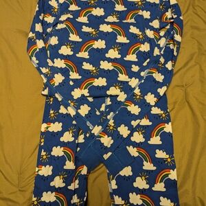 Colorful Rainbow Pajama Set